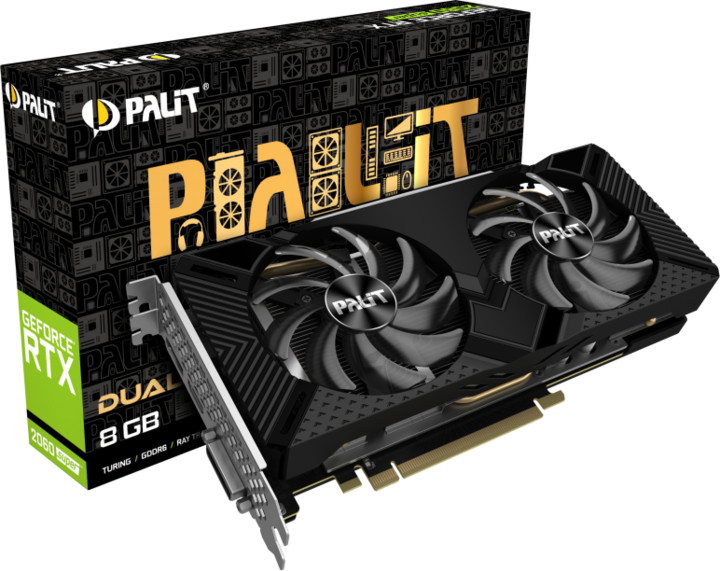 PALiT GeForce RTX 2060 Super Dual, 8GB GDDR6_416054202