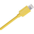 Remax USB datový kabel s lightning konektorem pro iPhone 5/6, 1m, žlutá