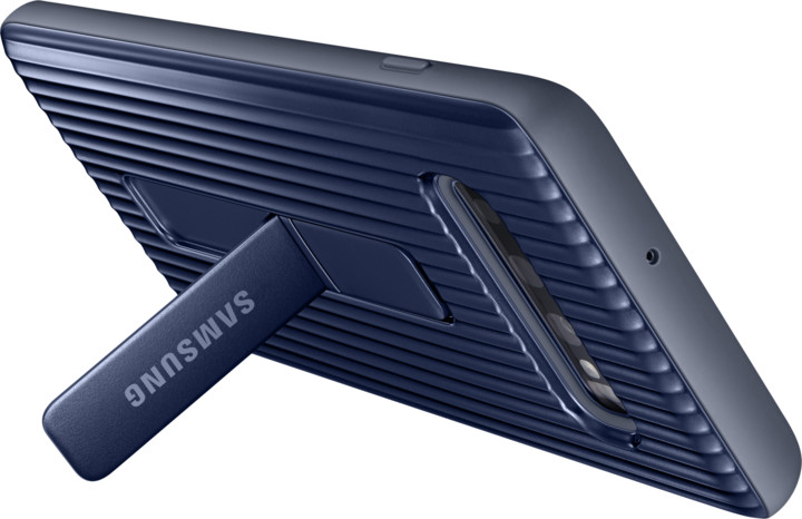 Samsung zadní kryt se stojánkem pro Samsung G975 Galaxy S10+, černá_1409518148