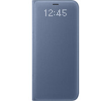 Samsung S8 Flipové pouzdro LED View, modrá_2103551196