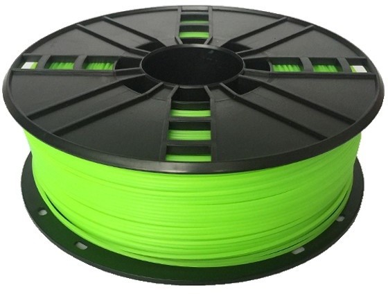 Gembird tisková struna (filament), nylon, 1,75mm, 1kg, zelená_997881761