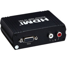 PremiumCord HDMI elektronický konvertor na VGA + audio L/R_277690589