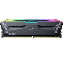 Lexar ARES RGB 32GB (2x16GB) DDR5 6000, CL30, EXPO, černá CL 30 LD5BU016G-R6000GDLA
