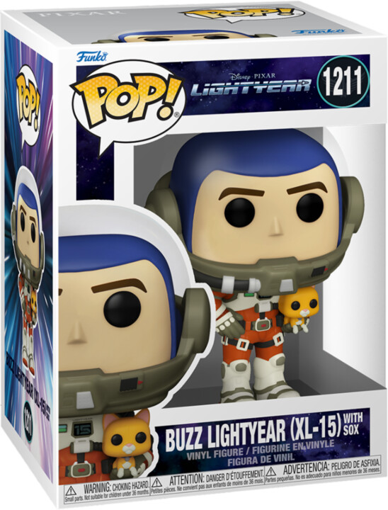 Figurka Funko POP! Lightyear - Buzz Lightyear (XL-15) with Sox_1528157484