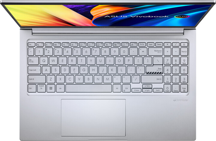 ASUS Vivobook 15X OLED (M1503, AMD Ryzen 5000 series), stříbrná_2067427826