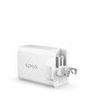 EPICO síťová nabíječka s výměnnou koncovkou (EU/UK), USB-C PD, 20W, bílá_1466508353