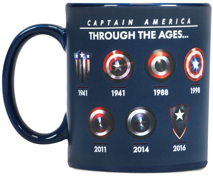 Hrnek Marvel - Captain America, měnící se, 400ml_736506436
