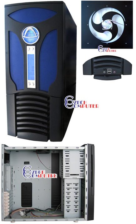 EuroCase ML8023 černo/modrá - Middletower 400W_1715850626