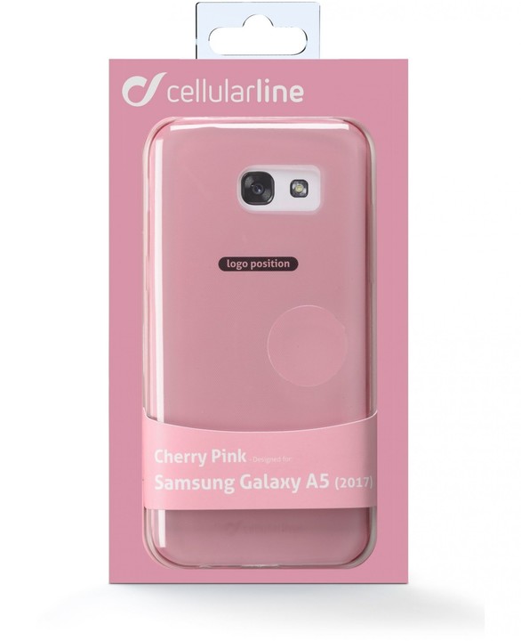 CellularLine COLOR barevné gelové pouzdro pro Samsung Galaxy A5 (2017), růžové_1476690861