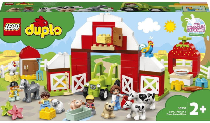 LEGO® DUPLO® Town 10952 Stodola, traktor a zvířátka z farmy_595414783