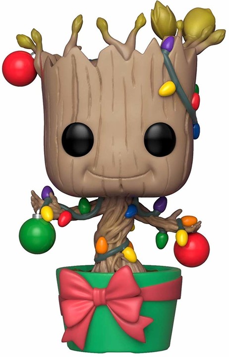 Figurka Funko POP! Bobble-Head Guardians of the Galaxy - Holiday Groot with Lights &amp; Ornaments_1625004237