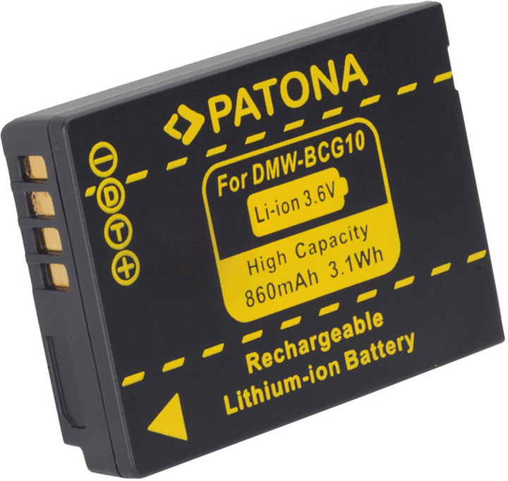 Patona baterie pro Panasonic DMW-BCG10 860mAh_59881438