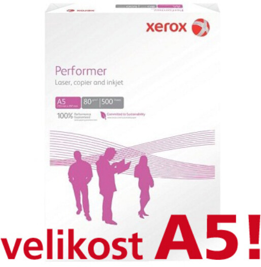 Xerox papír Performer, A5, 500 ks, 80g/m2
