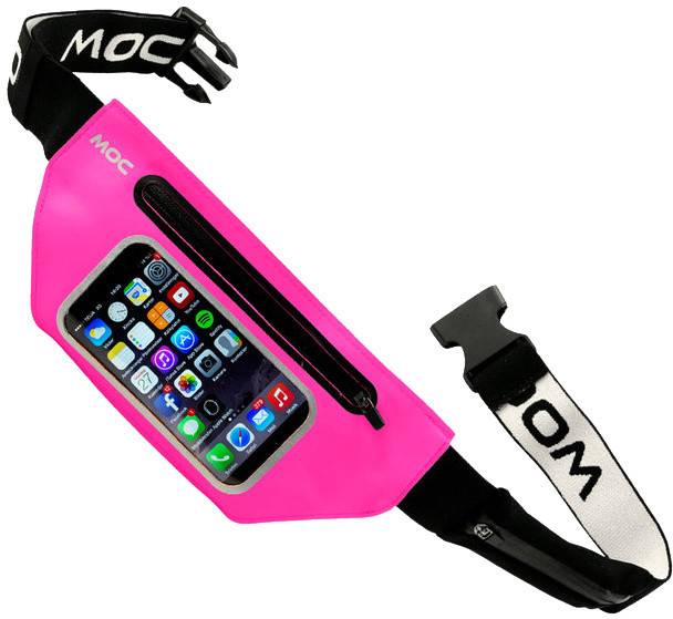 MOC Smartphone waist bag - ledvinka XXL, cerise_1205459775