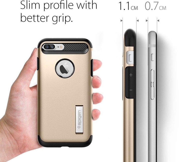 Spigen Slim Armor pro iPhone 7 Plus/8 Plus champagne gold_1563460345