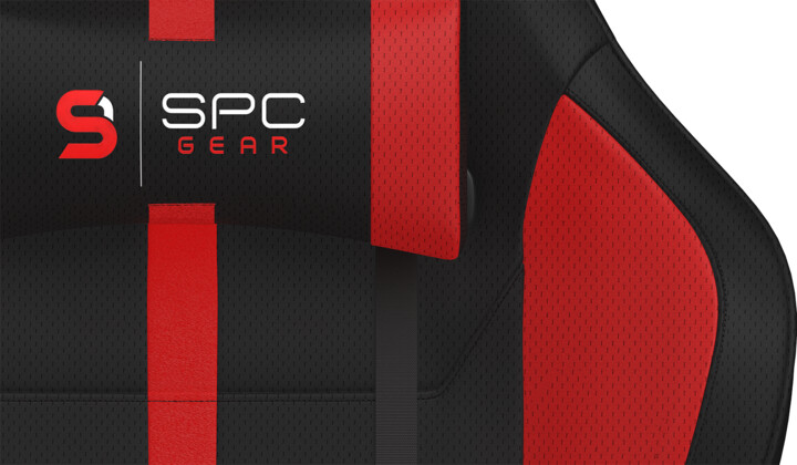 SPC Gear SR400F RD, černá/červená_288106481