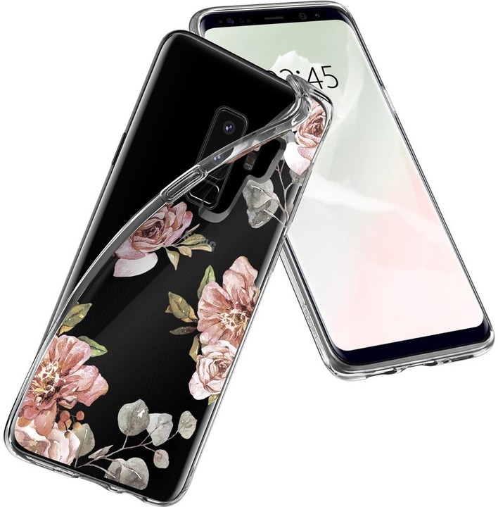 Spigen Liquid Crystal Blossom pro Samsung Galaxy S9+, flower_1598783347