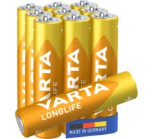 VARTA baterie Longlife AAA, 10ks (Double Blister) 4103101461