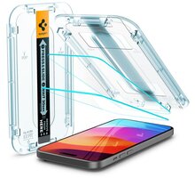 Spigen ochranné sklo tR EZ Fit pro Apple iPhone 15 Plus, 2ks AGL06883