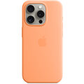 Apple Silikonový kryt s MagSafe pro iPhone 15 Pro, sorbetově oranžová_1171092389