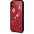 GUESS Iconic TPU Case pro iPhone X, červená_597627216