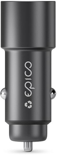 EPICO Resolve nabíječka do auta, USB-C, USB-A, 38W, černá_2005641571
