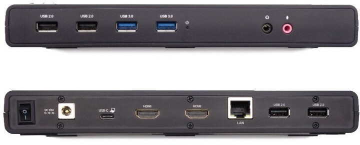 i-tec dokovací stanice USB 3.0/USB-C/Thunderbolt, 2x Display, PD až 100W_901678934