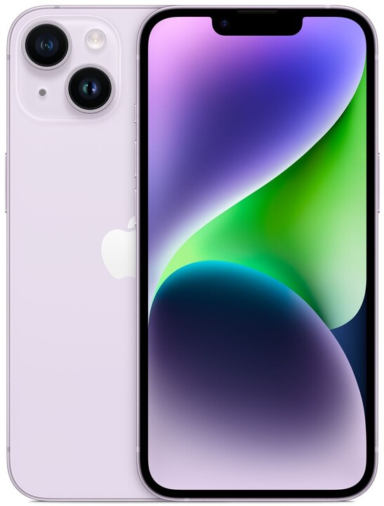 Apple iPhone 14, 128GB, Purple_870923293