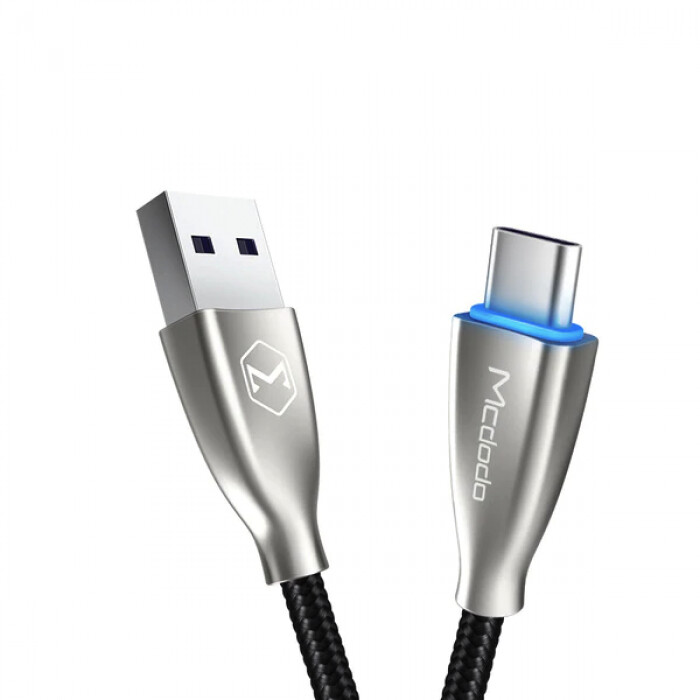 Mcdodo datový kabel Excellence Series USB - USB-C, M/M, 1m, černá_1115625326
