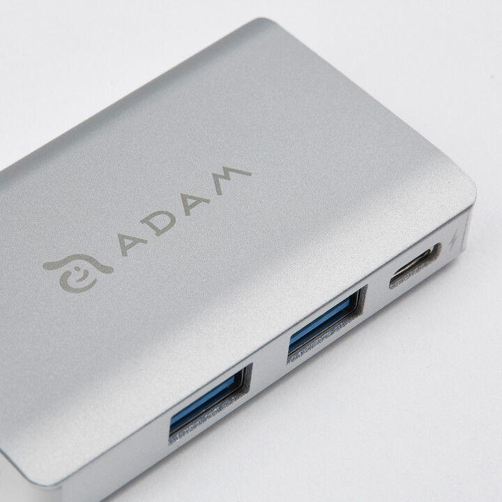 Adam elements Casa Hub A01m USB 3.1 Type-C 4-in-1 Multi Function (3y warranty), stříbrná_153669832