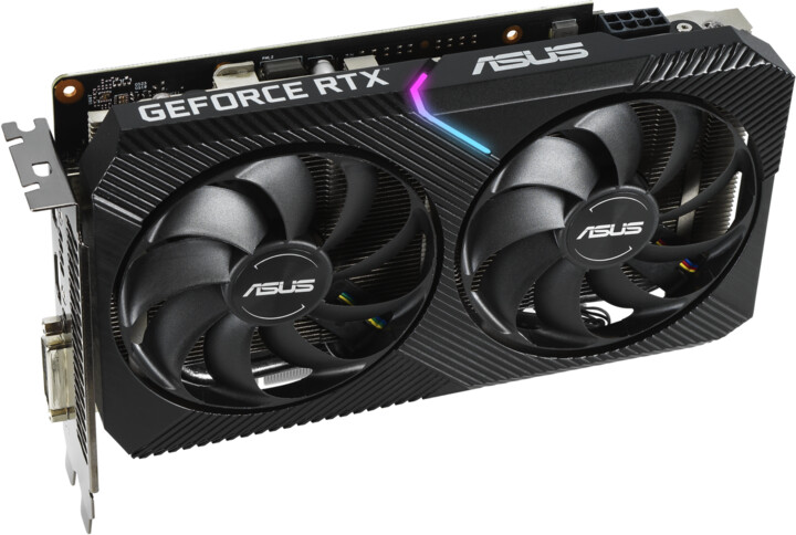ASUS GeForce DUAL-RTX2060-O6G-MINI, 6GB GDDR6_552199462