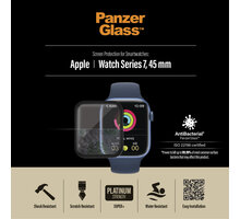 PanzerGlass ochranné sklo Apple Watch Series 7 45mm, antibakteriální_595564777