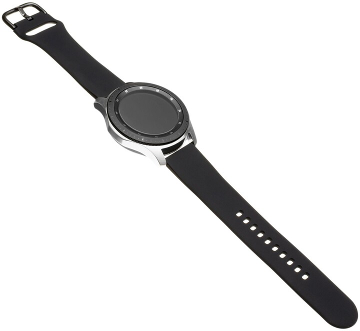 FIXED silikonový řemínek pro smartwatch, šířka 20mm, černá_790005097