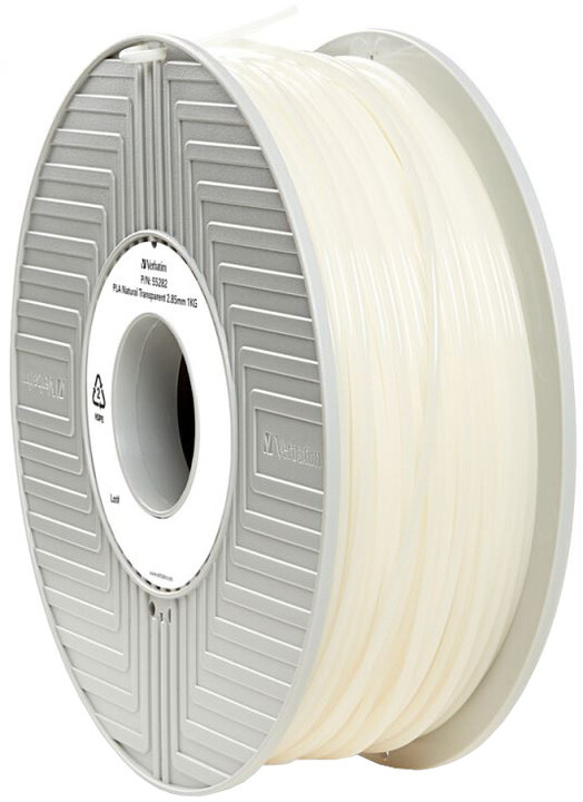 Verbatim tisková struna (filament), PLA, 2,85mm, 1kg, transparentní_132882069