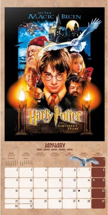 Kalendář 2023 Harry Potter, nástěnný_121175880