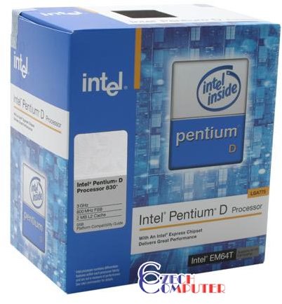 Intel Pentium D 830 3,0GHz 2MB 800MHz 775pin BOX_487853339