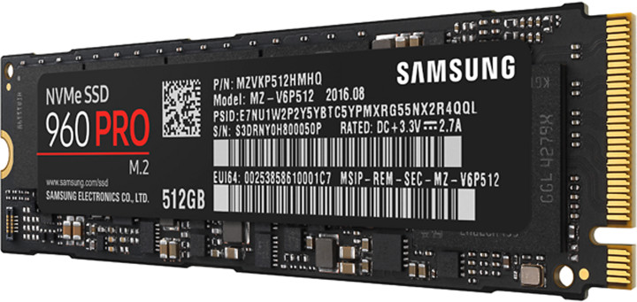 Samsung SSD 960 PRO (M.2) - 512GB_789080757
