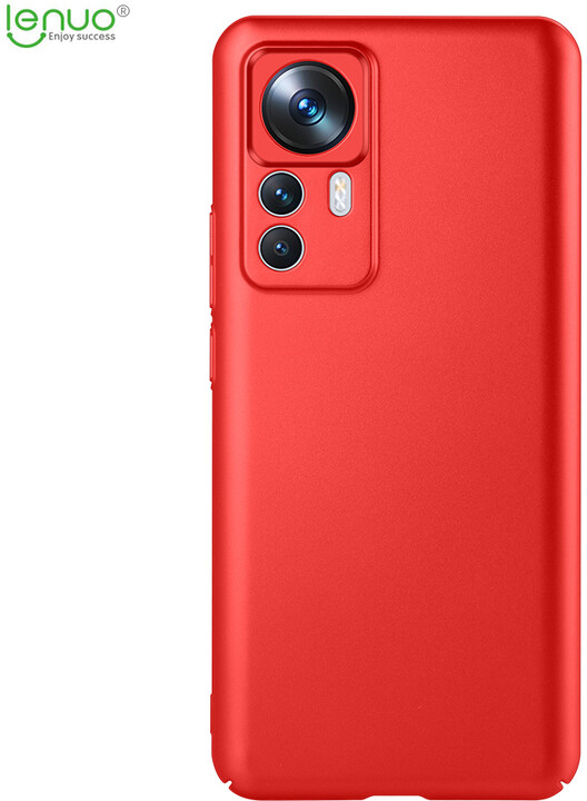 Lenuo Leshield zadní kryt pro Xiaomi 12T Pro, červená_1480824958