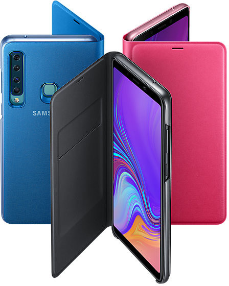 Samsung flipový kryt pro Samsung Galaxy A9 2018, růžová_914308506