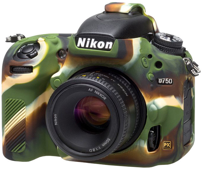 Easy Cover silikonový obal Reflex Silic pro Nikon D750 Camouflage_1651496428