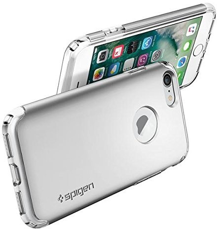 Spigen Hybrid Armor pro iPhone 7, satin silver_1216990751