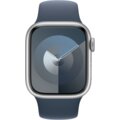 Apple Watch Series 9, Cellular, 41mm, Silver, Storm Blue Sport Band - S/M_198741446