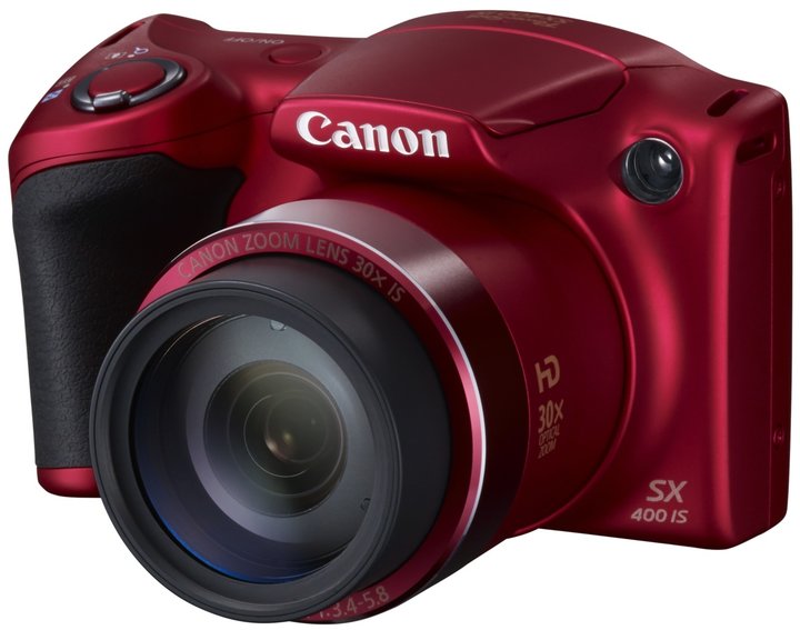 Canon PowerShot SX400 IS, červená_585992251