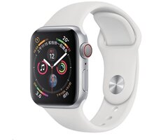 COTEetCI silikonový řemínek pro Apple Watch, 42/44/45 mm, bílá_1572967007