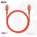 Club3D kabel USB-C, Data 480Mb,PD 240W(48V/5A) EPR, M/M, 2m_2034100230