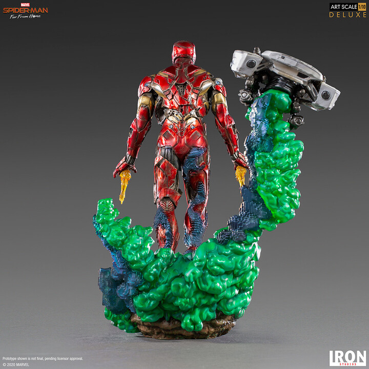 Figurka Iron Studio Spider-Man: Far From Home - Iron Man Ilusion Deluxe Art Scale, 1/10_578239108