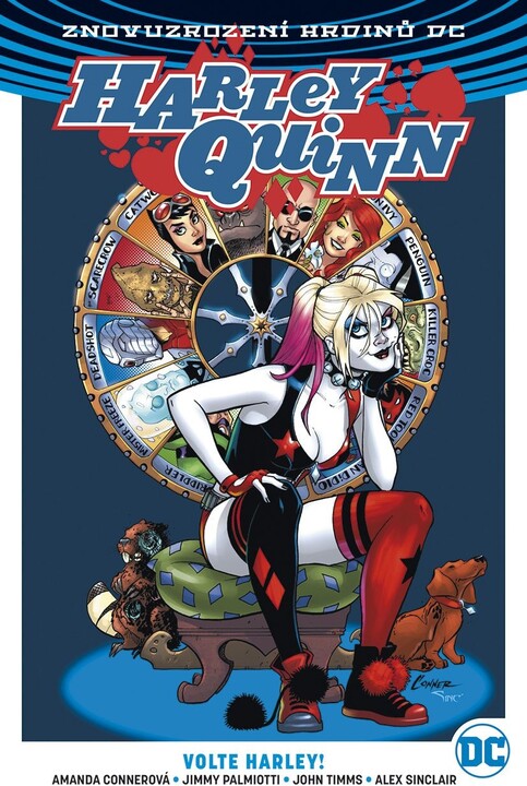 Komiks Znovuzrození hrdinů DC: Harley Quinn 5: Volte Harley!