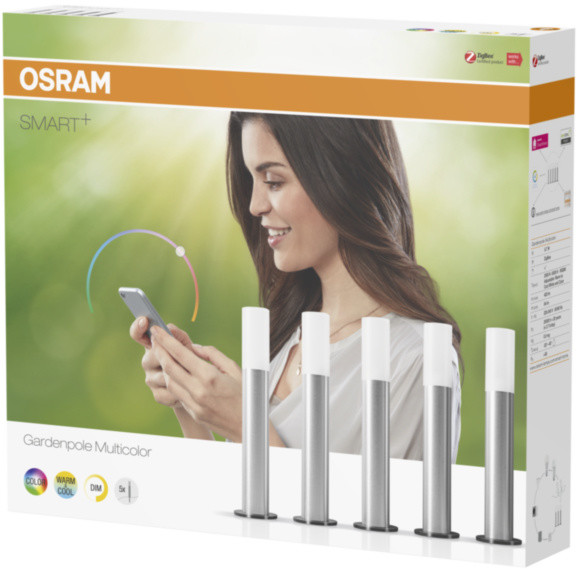 Osram Smart+ zahradní barevné LED sloupky 27cm, 5ks_158146623
