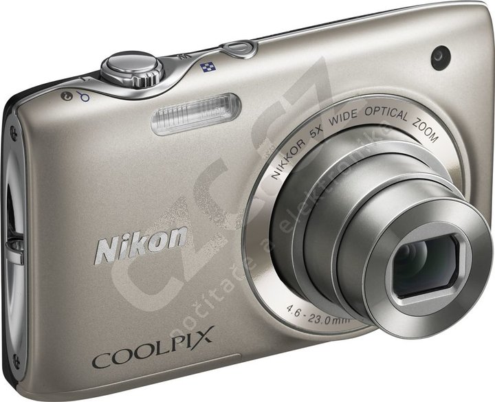 Nikon Coolpix S3100, stříbrný_1457427052