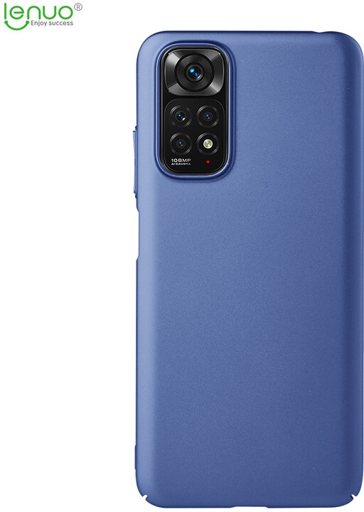 Lenuo Leshield zadní kryt pro Xiaomi Redmi Note 11/11S, modrá_1249818890